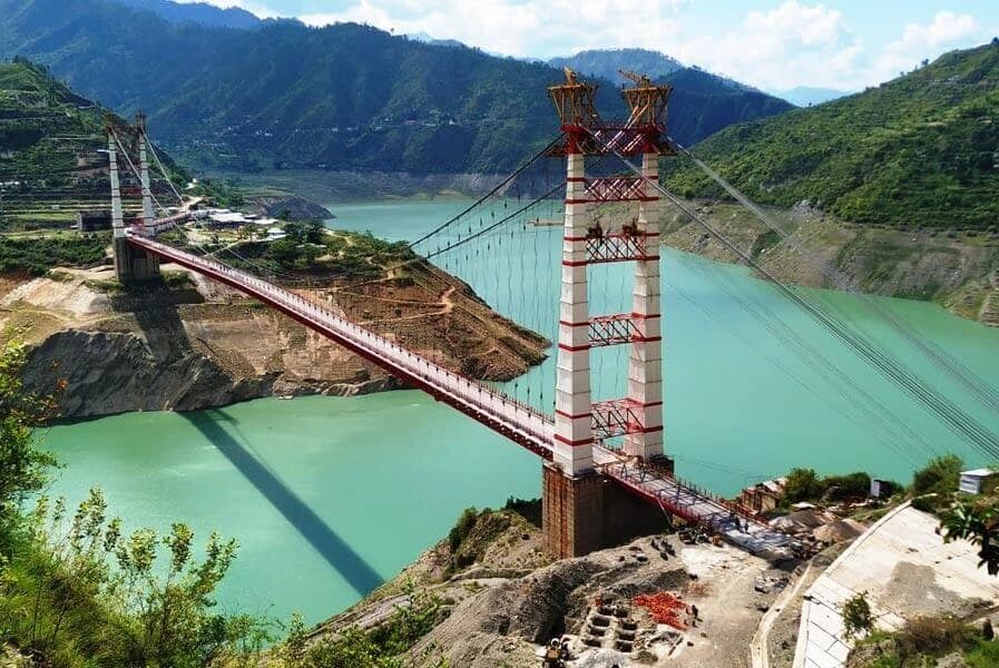 Bridge sensors measuring strain and vibration for structural health